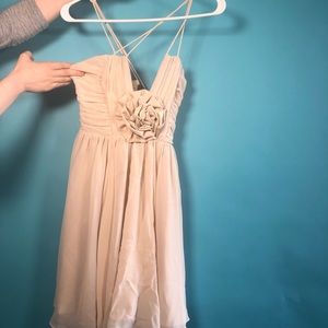 Timeless Creme Mini Dress